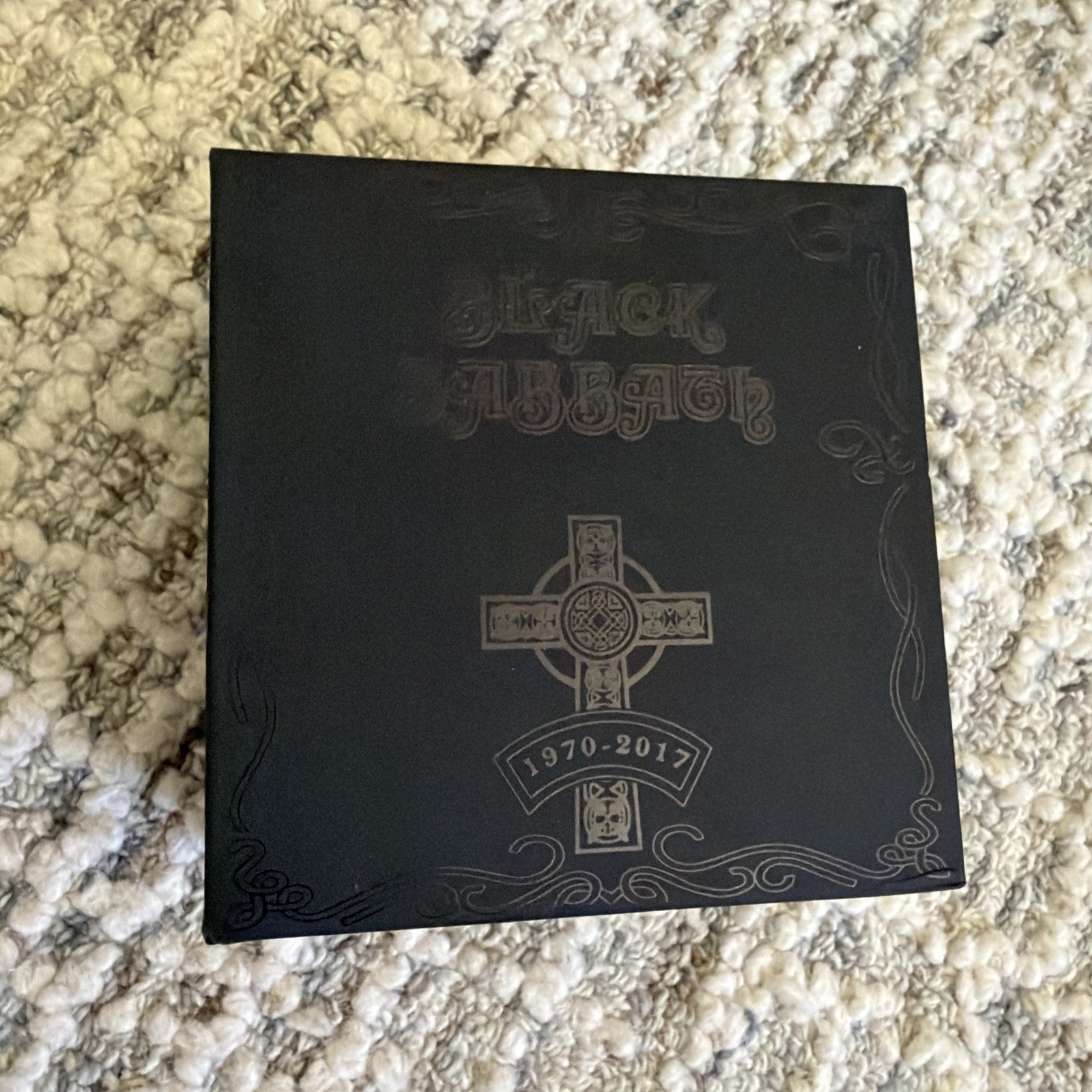 BLACK SABBATH （1970-2017）22 CD + 1 Blu Ray Album Collection Box Set (Black Box)
