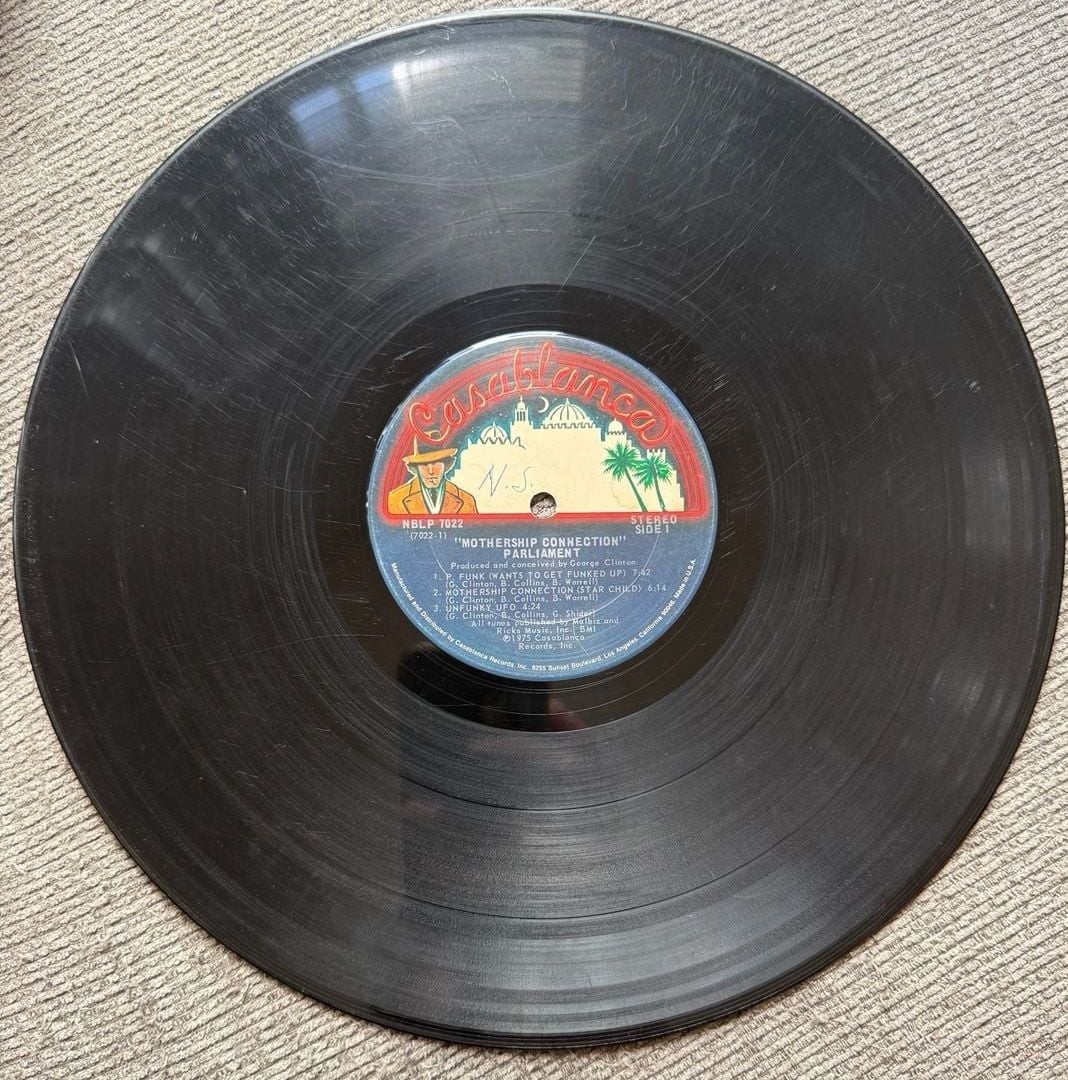 VG: Parliament Mothership Connection Vinyl LP NBLP 7022
