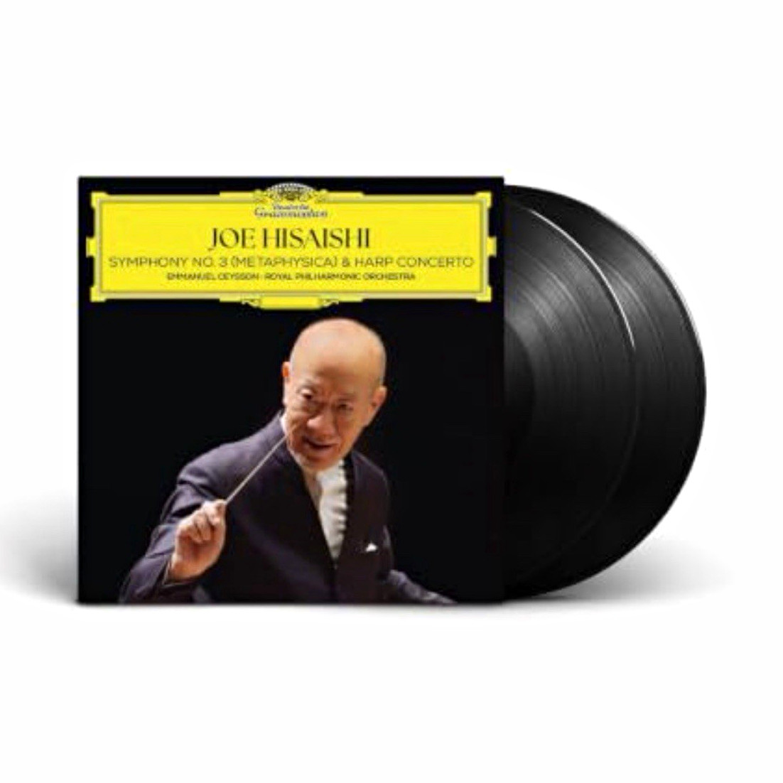 Joe Hisaishi Symphony No. 3 (Metaphysica) & Harp Concerto Black Vinyl