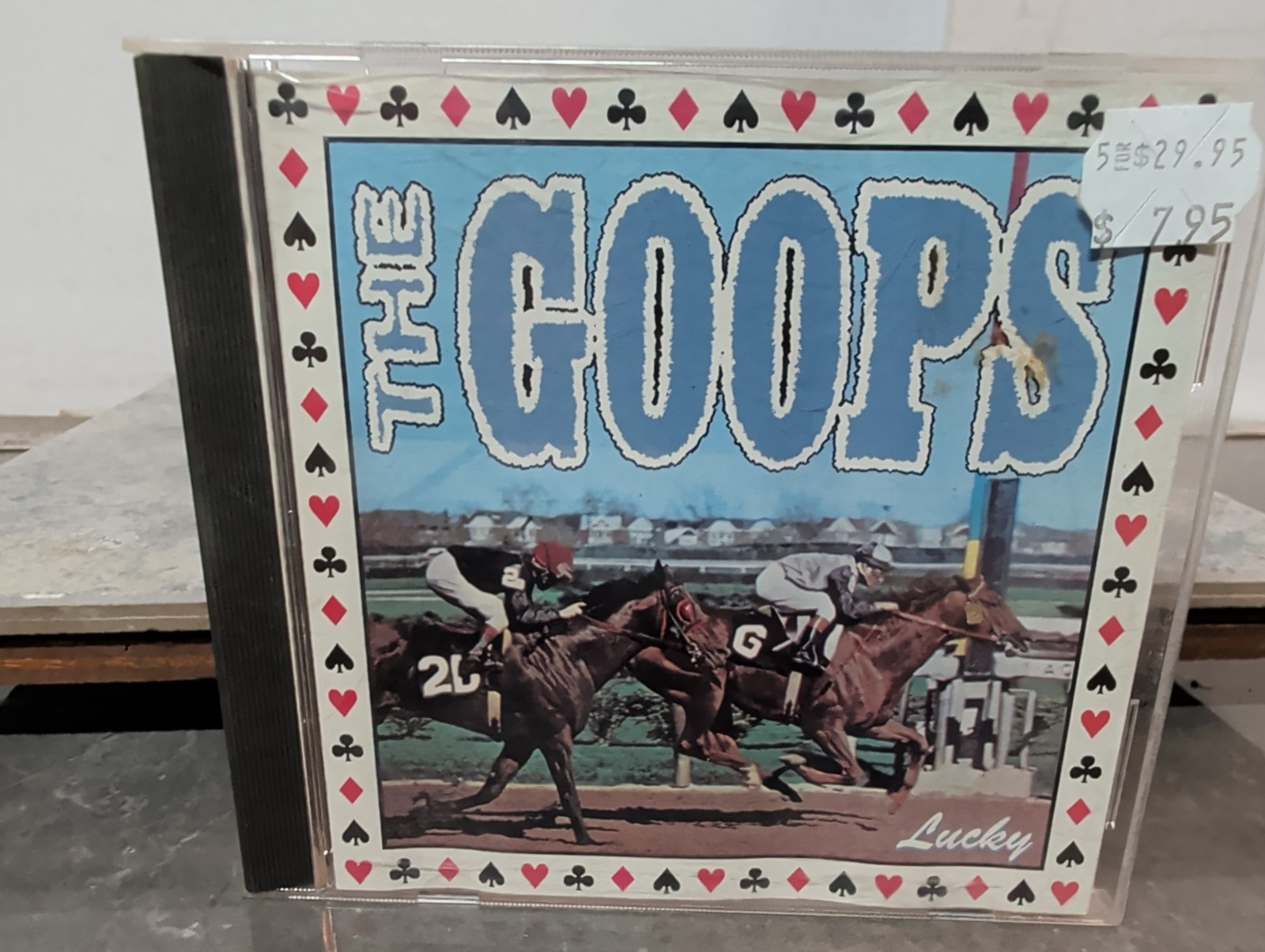 Vintage 90s CD - The Goops – Lucky (CD, US, 1996, Kinetic Records) BF003