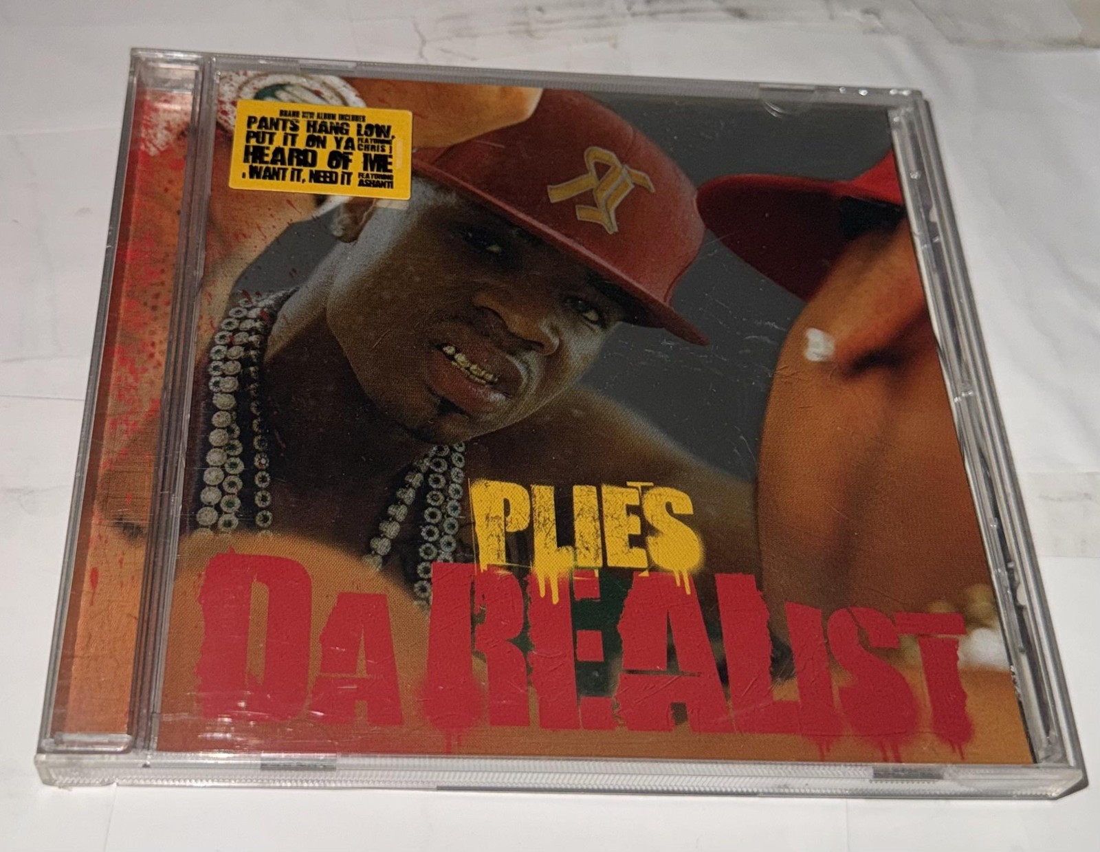Plies CD Da REAList Album 2008 Rap Hip Hop Southern Gangsta Clear Explicit Music