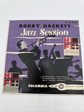 VINTAGE  10 INCH RECORD ALBUM BOBBY HACKET JAZZ SESSION COLUMBIA 1950 CL 6156 picture