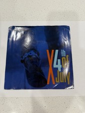 X - 4th of July 7” 45 Vinyl Elecktra VG+ / X the band / X (American band) picture