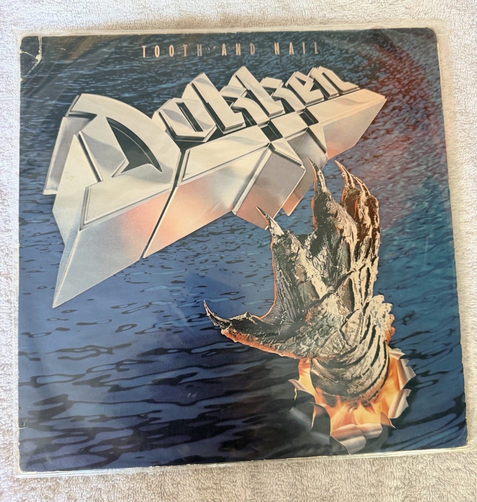 Dokken Tooth and Nail Vinyl LP 1984 Elektra Records