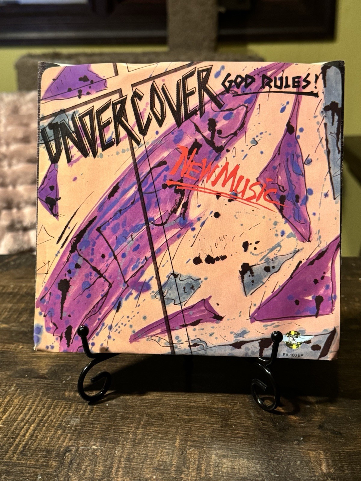 Undercover God Rules LP 1983 A&S Records Christian Punk New Wave Monarch Press