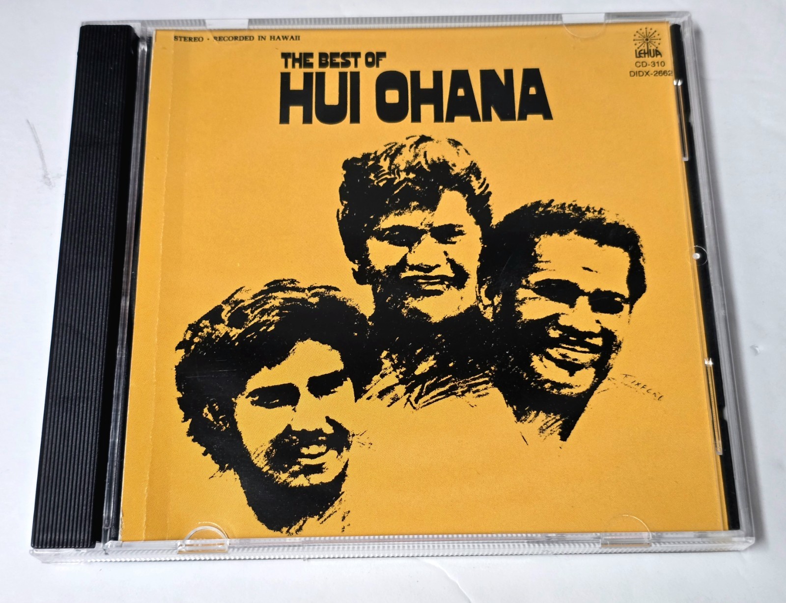 The Best Of Hui Ohana Audio CD Hawaiian Slack Key Folk Lehua Records CD-310