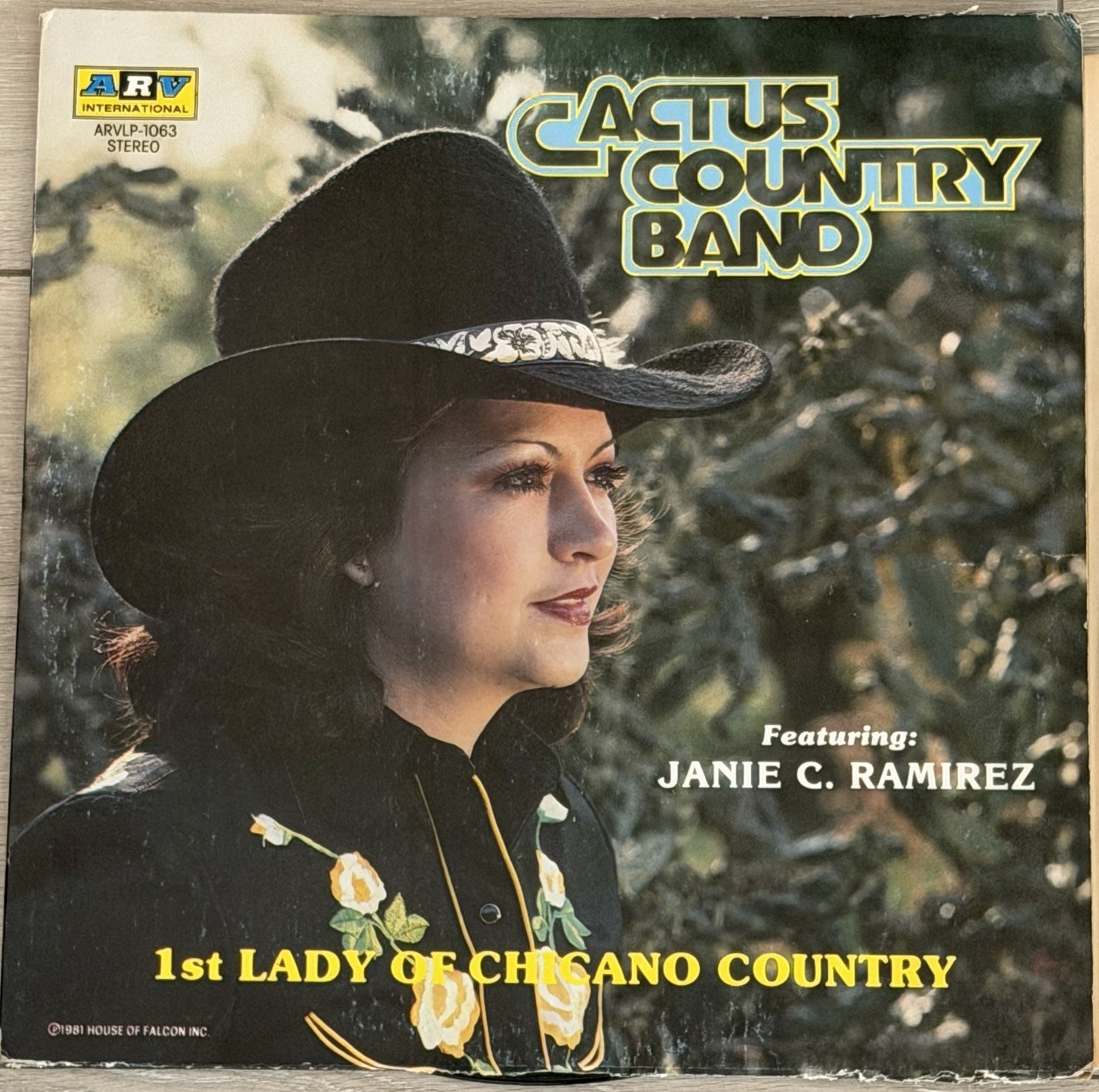 Cactus Country Band Janie C Ramirez 1st Lady Chicano Country LP 1981 ARVLP-1063