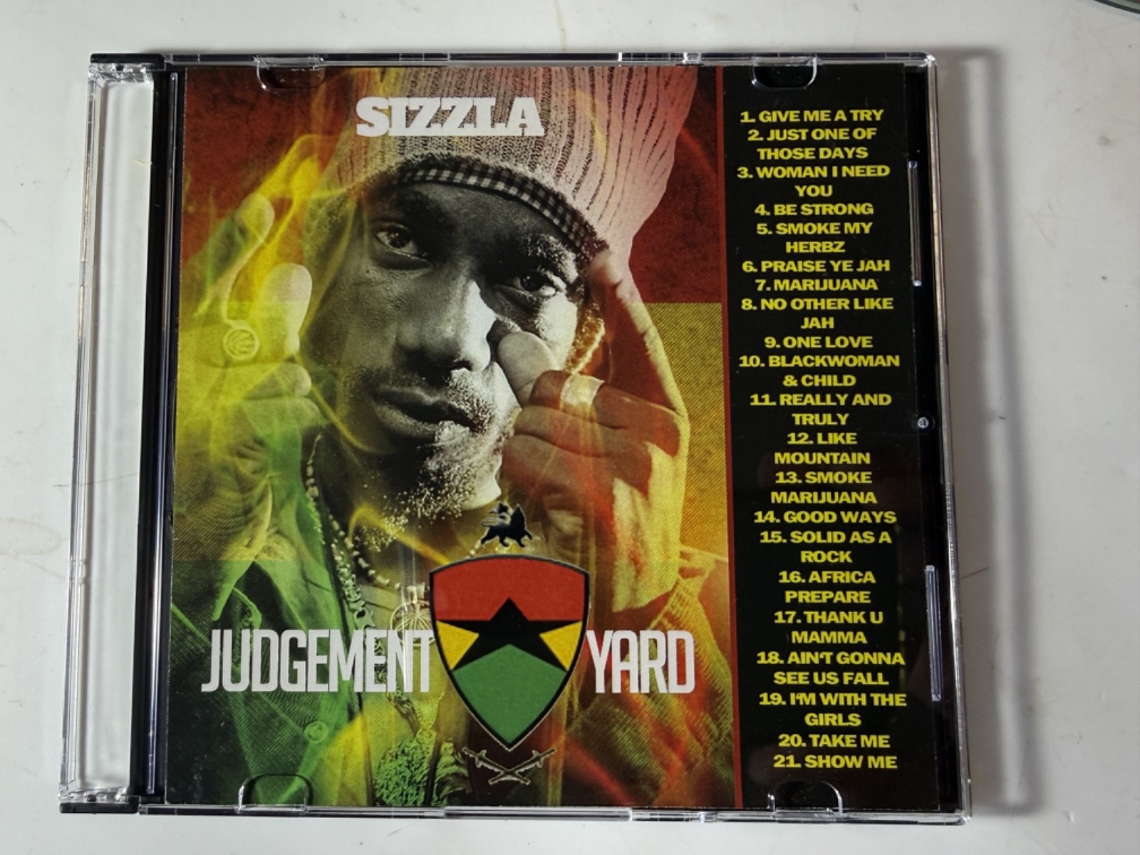 SIZZLA - JUDGEMENT YARD - OLD SCHOOL REGGAE RAP MIXTAPE MIX CD