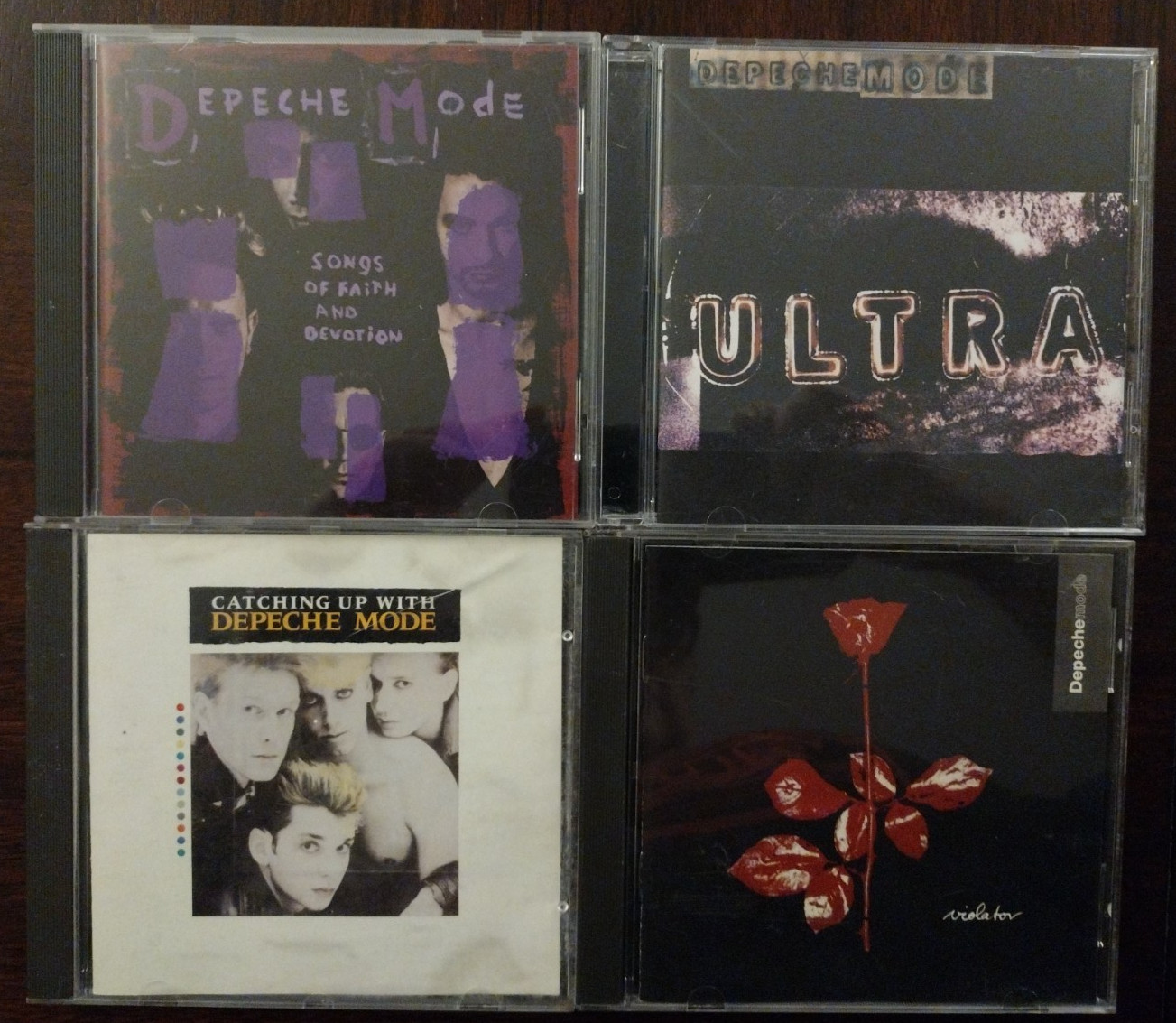 Depeche Mode 4 CD Lot