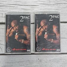 Tupac 2Pac All Eyez On Me  Number 1 & 2 Cassette Tapes Death Row 1996 picture