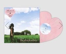 Beabadoobee Hand #'d VV Pink Marble Heart Shaped Vinyl Glue Song Clairo picture