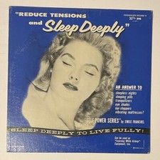 Reduce Tensions and Sleep Deeply LP Vinyl Record Album picture
