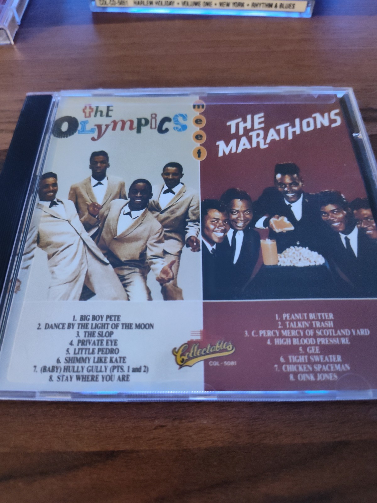 The Olympics Meet The Marathons On Mercury CD
