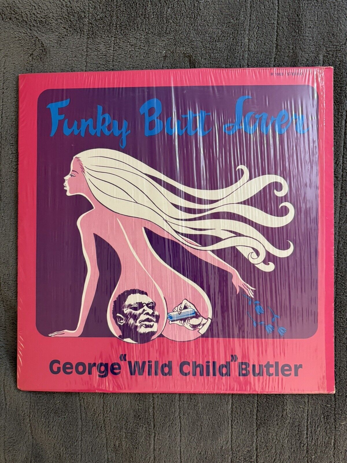 George Wild Child Butler , Funky Butt Lover, 1976 Original Roots, NM/NM, Shrink