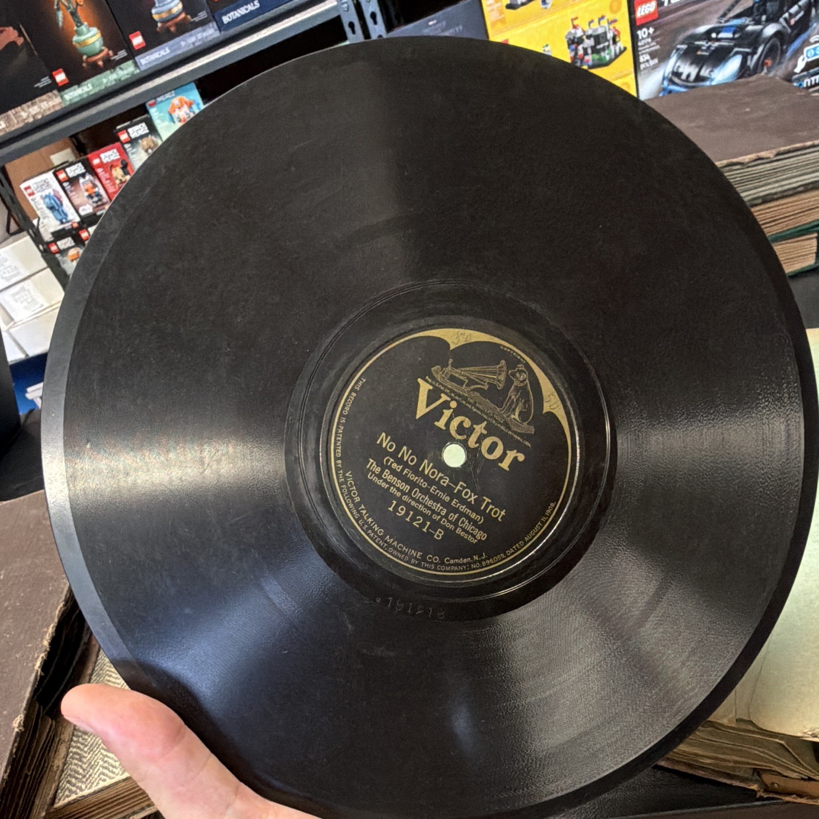 Victor 78 RPM International Novelty Orchestra No No Nora / I Love Me 1919 19121