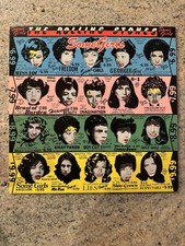THE ROLLING STONES “SOME GIRLS” LP (1978) ORIGINAL 1st PRESS BANNED CELEB COVER picture
