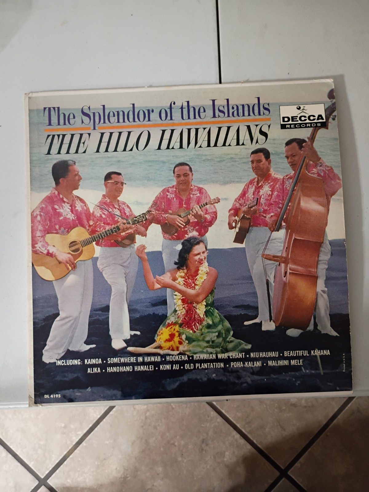 The Hilo Hawaiians - The Splendor Of The Islands Decca DL 74195 LP, Album, RP VG