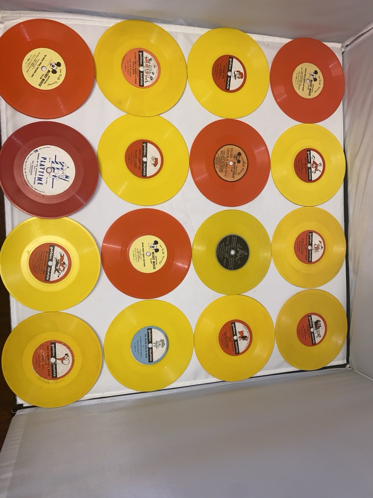 Vintage Golden Records Children's Vinyl Lot- 1950s/60s - 16 Record Set