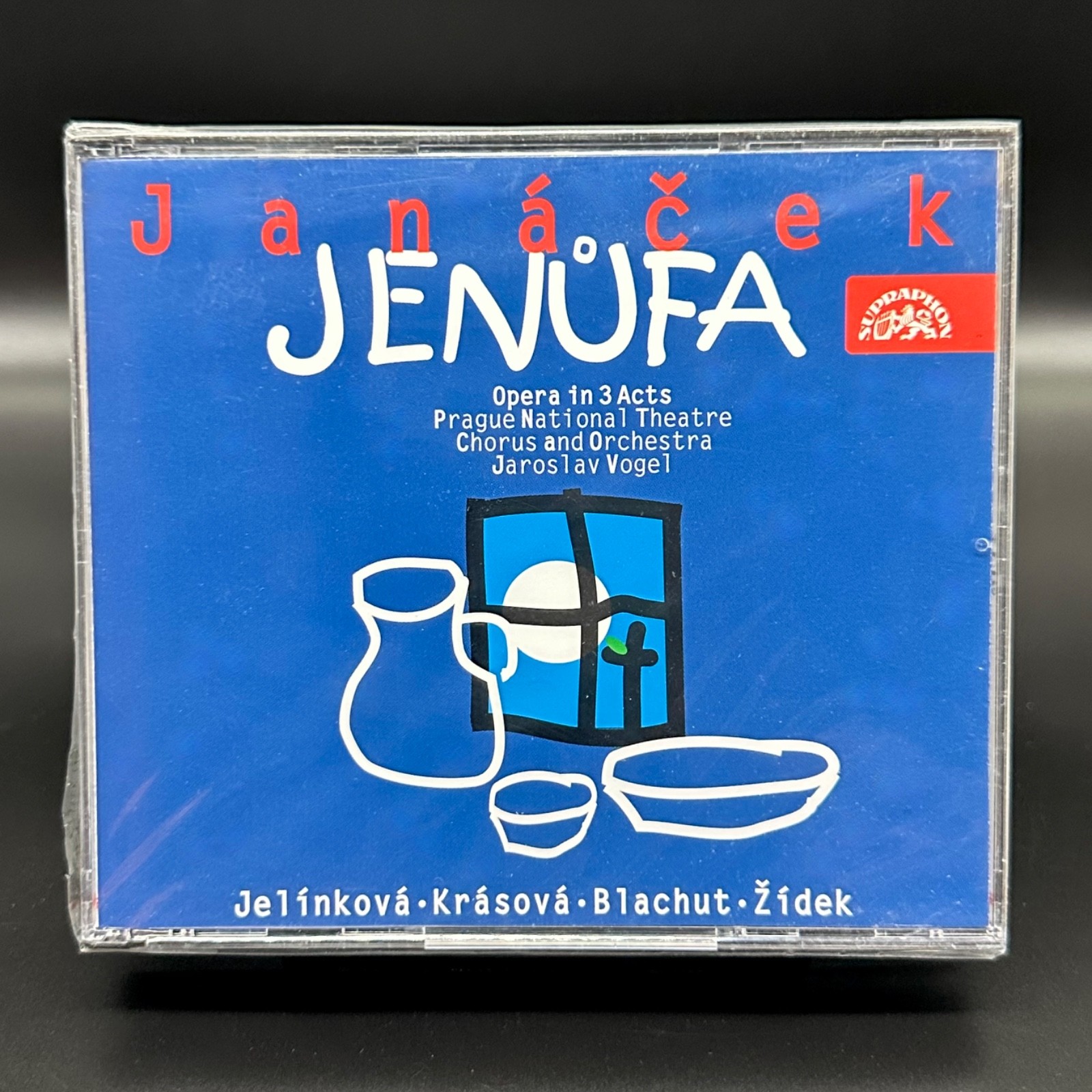 Janacek JENUFA Vogel Jelinkova Krasova [Supraphon 2 CD Box Set] SEALED