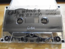 RARE Carl Wayne Vikings DEMO CASSETTE TAPE Wicked Woman UNRELEASED move hollies picture