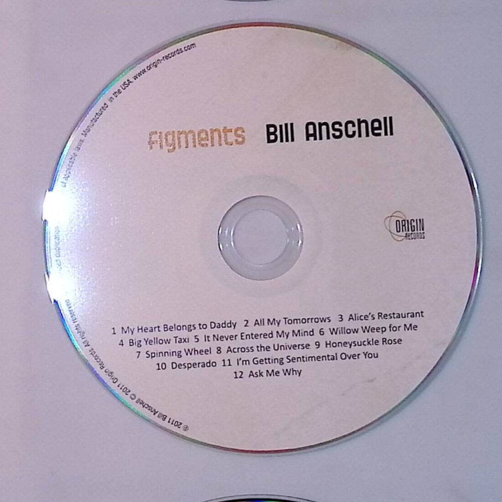 Bill Anschell Figments CD Tested and Works
