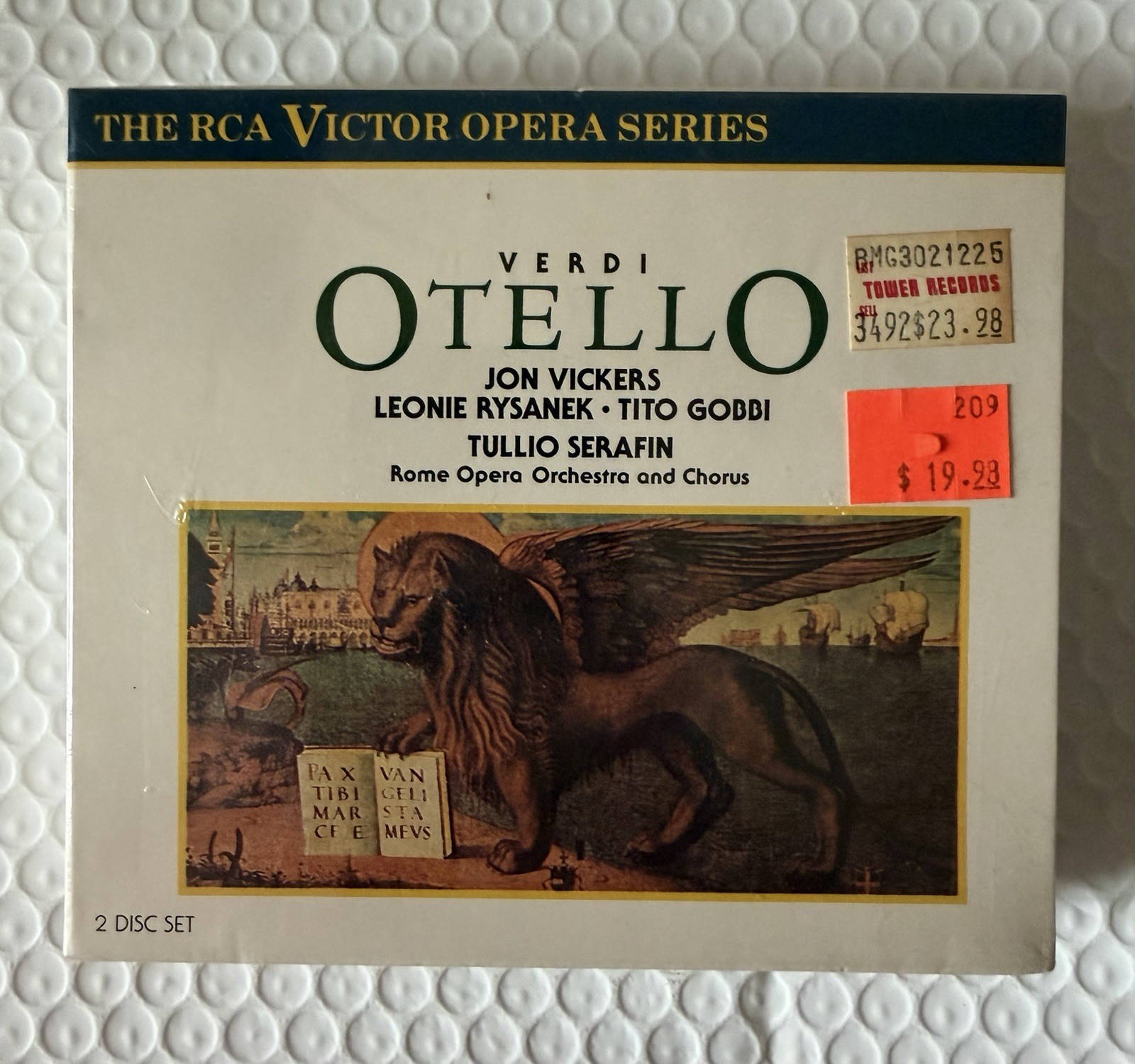 Giuseppe Verdi: Otello (2 CD Set)  Brand New And Factory Sealed .