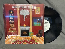 Miniature Tigers tell it to the volcano LP /Shrink Indie Rock Modern Art Records picture