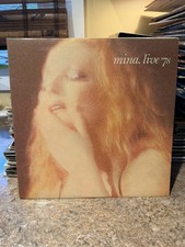 MINA Live ‘78 - 2XLP Gatefold  - PDU/EMI - Italy — RARE picture
