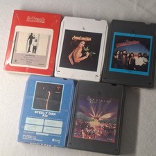 8 Track Tape Lot 5 Steely Dan Aja Fleetwood Mac Supertramp Doobie Brothers 70s picture