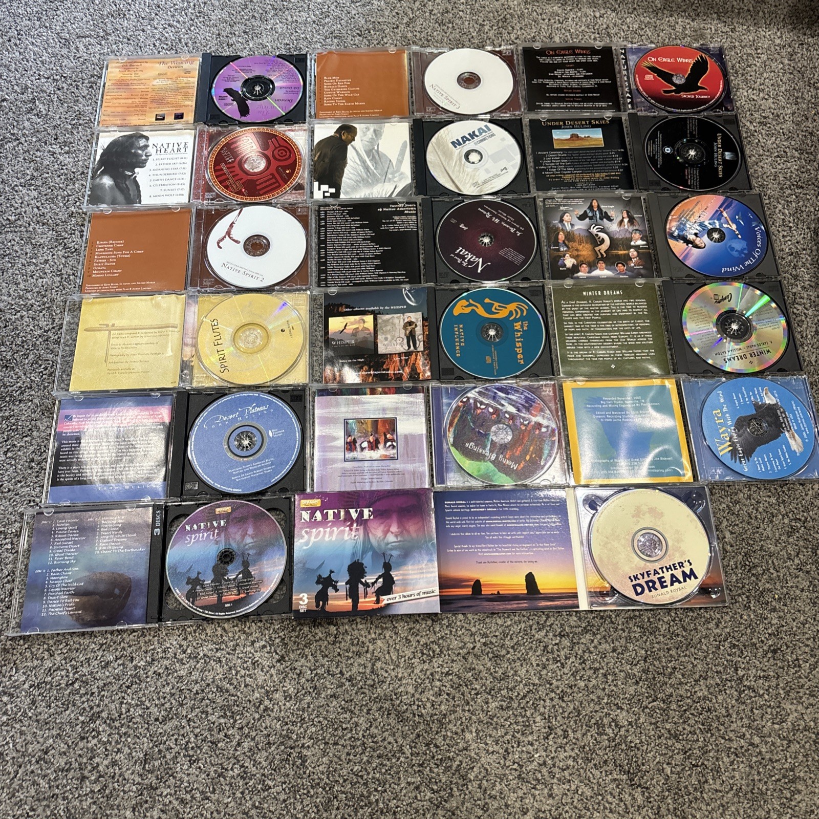 17- Native American CD collection classic find