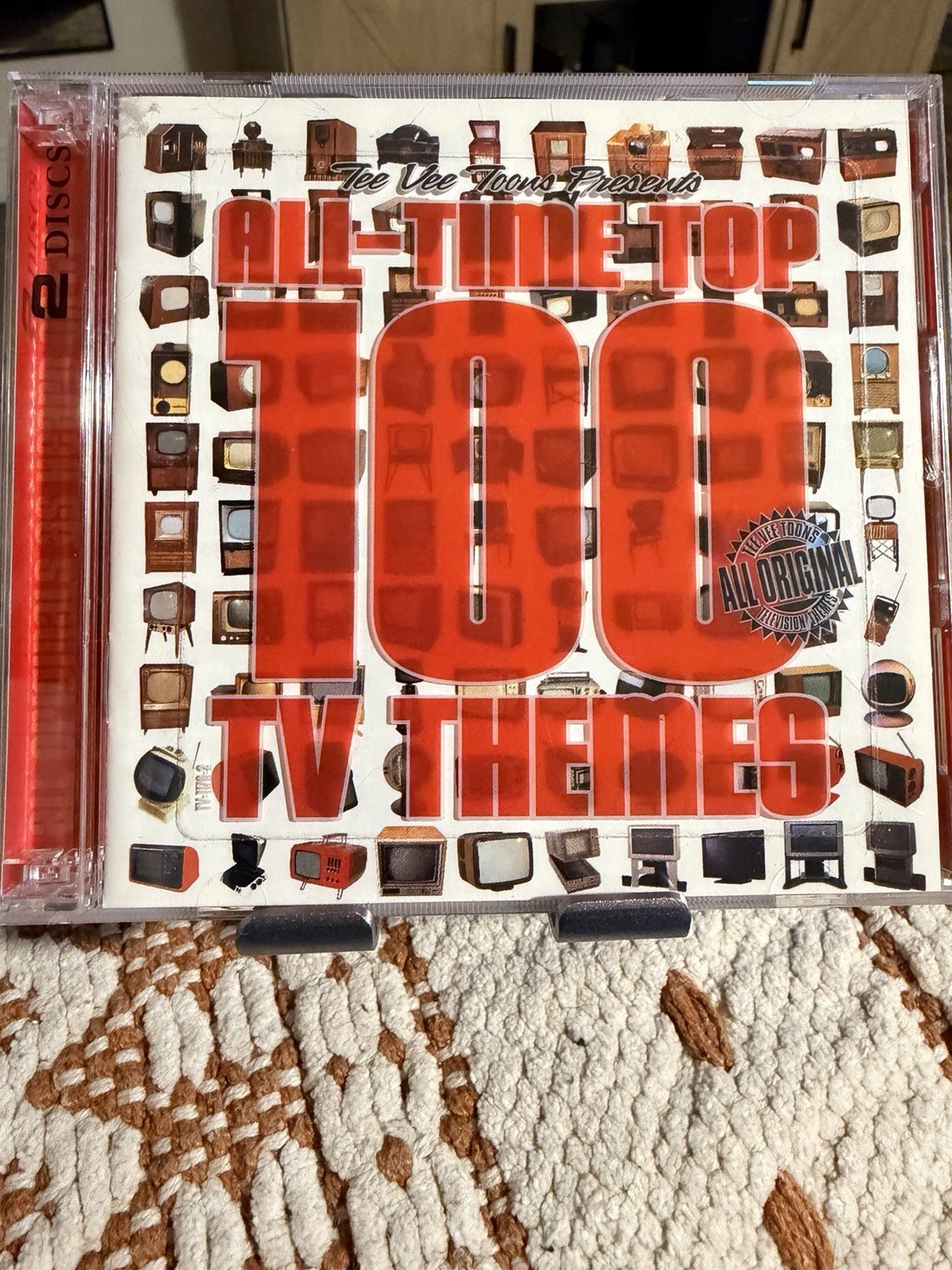 All-Time Top 100 TV Themes (Original Soundtrack) by Various (CD, 2005)