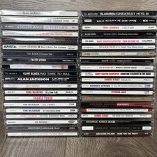 Large CD Lot Of 40 Country Music George Alan Garth Trish Clint Collin Tim picture
