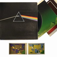 Pink Floyd - Dark Side Of The Moon | 1973 US 1st Press + Posters & Stickers (NM) picture