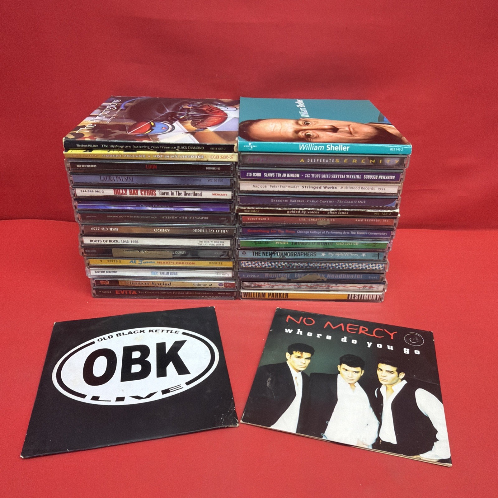 Mixed Lot 30 CDs Pixies Guided By Voices Billy Ray Cyrus New Pornographers Jazz