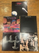 Todd Rundgren's Utopia – 5 LP LOT EX Deface, Swing, Oblivion, Trivia, Adventures picture