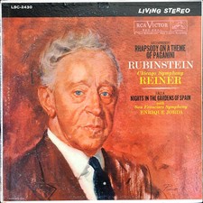 Sergei Vasilyevich Rachmaninoff, Arthur Rubinstein, Chicago Symphony Orchestra,  picture