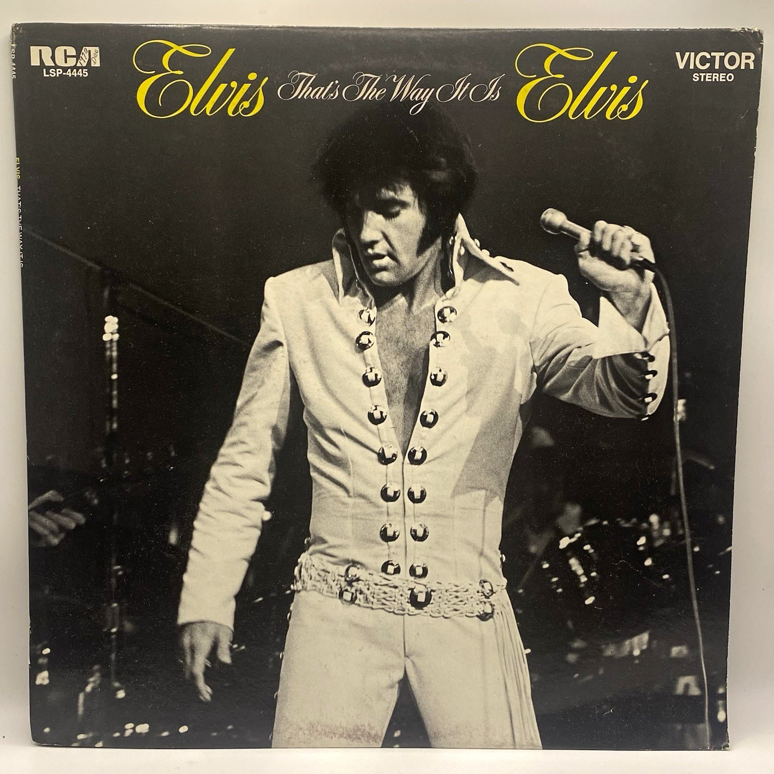 Elvis Presley That’s The Way It Is LP 1970 RCA LSP-4445 Orange Label 5S/6S