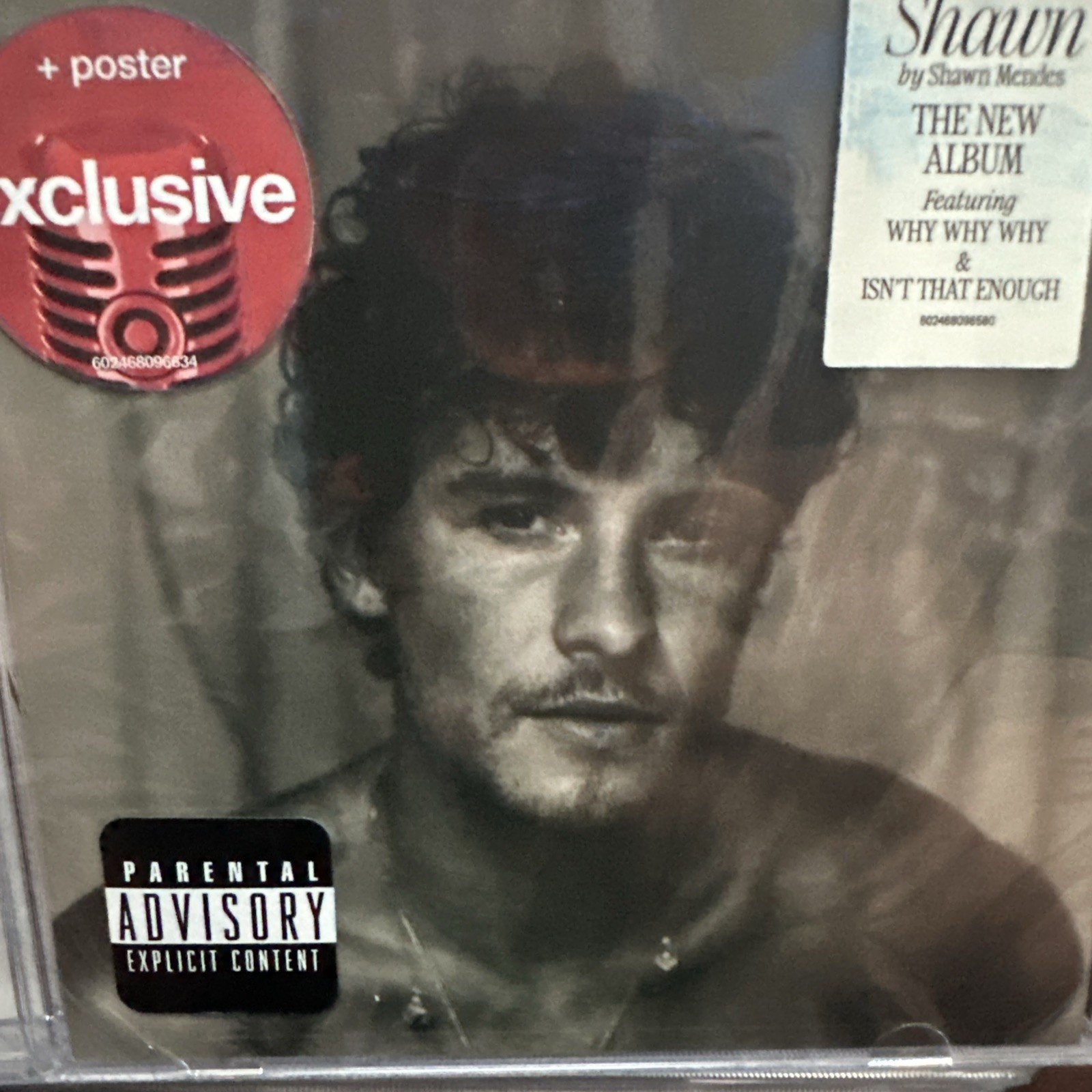 Shawn [PA] by Shawn Mendes (CD, 2024, Island Records) CRACKS IN ALL CASES
