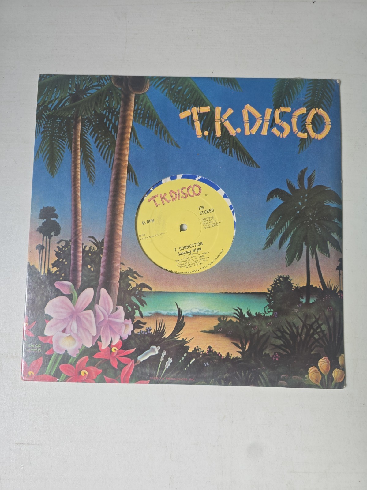 T-CONNECTION ~ Saturday Night OG 1979 12\