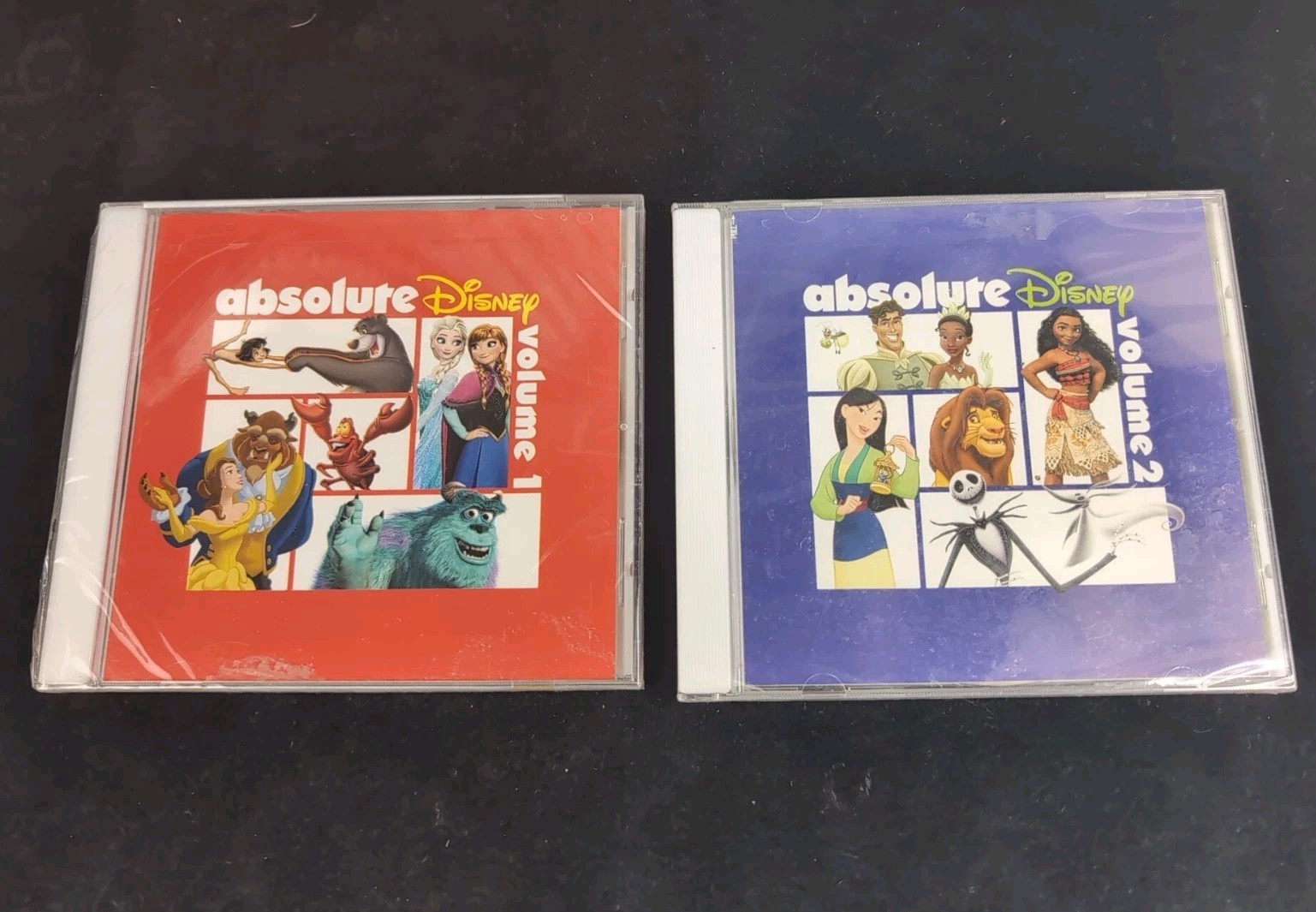 Absolute Disney Volume 1 & 2  Movie Songs New Sealed