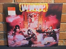 W.A.S.P. - Self Titled, Limited Import RED COLORED VINYL LP New & Sealed picture