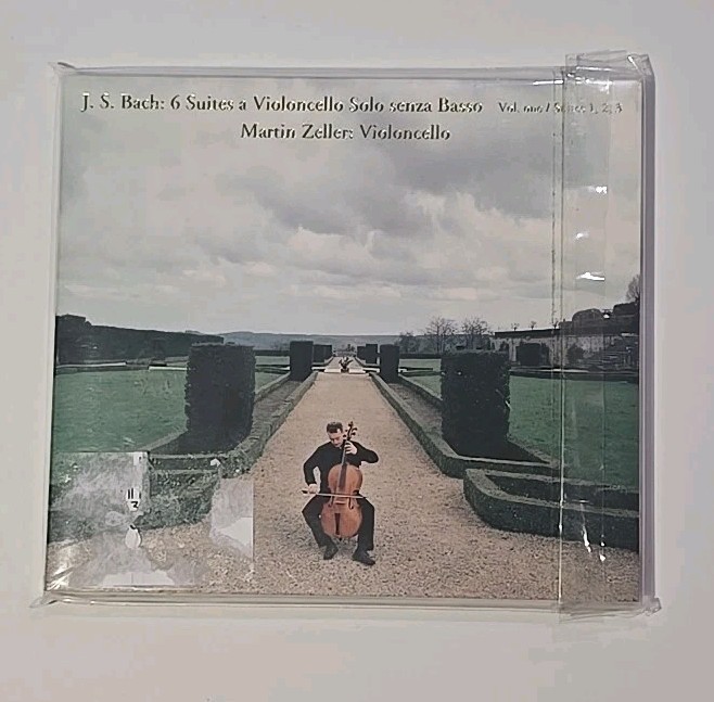 J.S. Bach – 6 Cello Suites CD 2009 Martin Zeller Classical Music Rare