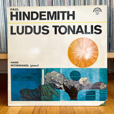 Paul Hindemith – Hans Petermandl (Piano) Ludus Tonalis, Supraphon 50 868, 1977 picture