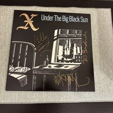 Under the Big Black Sun-X 2019 SIGNED BY ALL 4 MEMBERS EXCELLENT CONDITION picture
