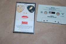 Saga Worlds Apart Cassette Tape picture