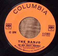 THE NEW CHRISTY MINSTRELS GREEN, GREEN/THE BANJO COLUMBIA REC  VINYL 45 51-168 picture