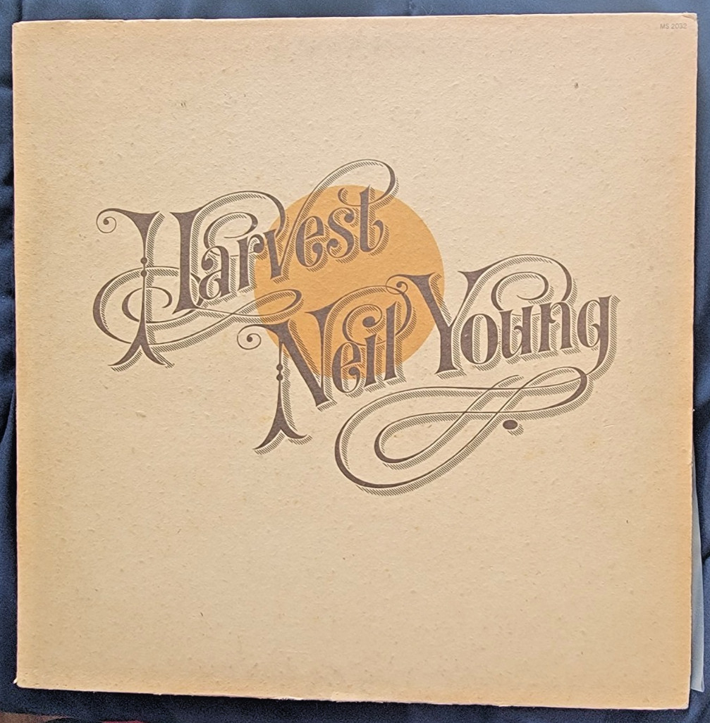 Neil Young Harvest Vinyl LP 1972 US Early LP VG+ Played