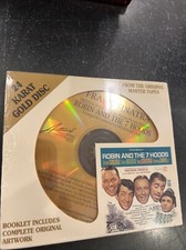 *VTG/NEW/SEALED* Frank Sinatra CD Robin & The 7 Hoods 24 KARAT GOLD DISC picture
