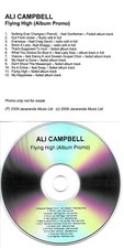 Ub40 ALI CAMPBELL Flying High RADIO EDITS & FADED ADVNCE TST PRESS PROMO DJ CD picture