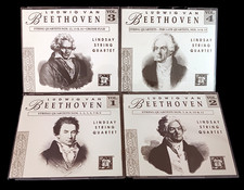 10-CD SET: Complete Beethoven String Quartets, played by Lindsay String Quartet picture